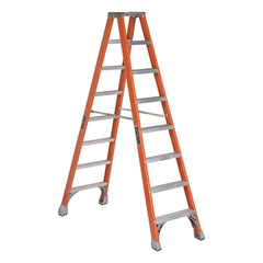 LOUISVILLE LADDER Louisville Ladder FM1508 FM1500 Series Fiberglass Twin Front Ladder 8 ft