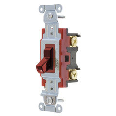 HUBBELL Hubbell 1223R 3 Way Tog, Const Grd, 20A 120/277V