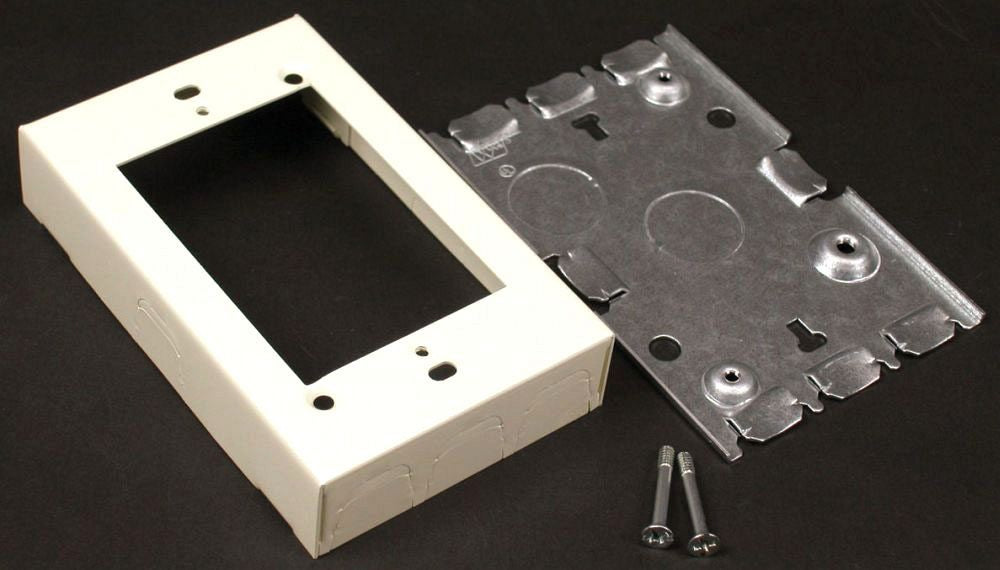 LEGRAND Wiremold V5748S Steel Shallow Device Box Ivory