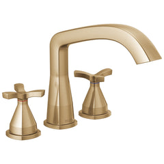 DELTA FAUCET Delta T27766-CZ Stryke Three Hole Roman Tub Trim