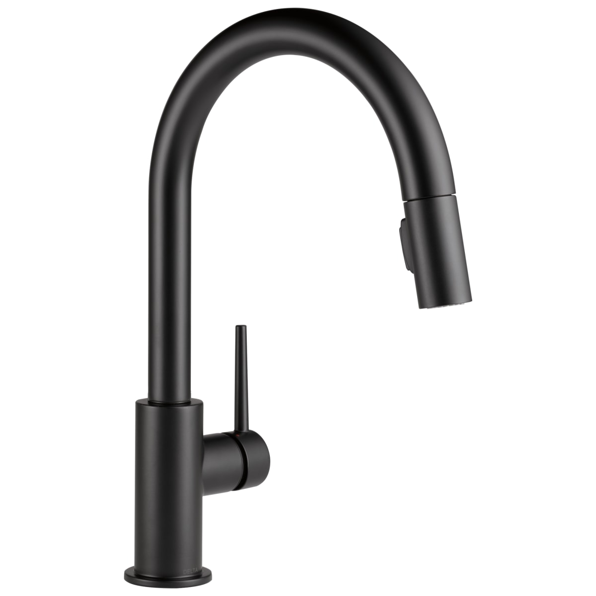 DELTA FAUCET Delta 9159-BLLS-DST Kitchen Faucet Trinsic 1 Lever ADA Pull Down 1.8 Gallons per Minute