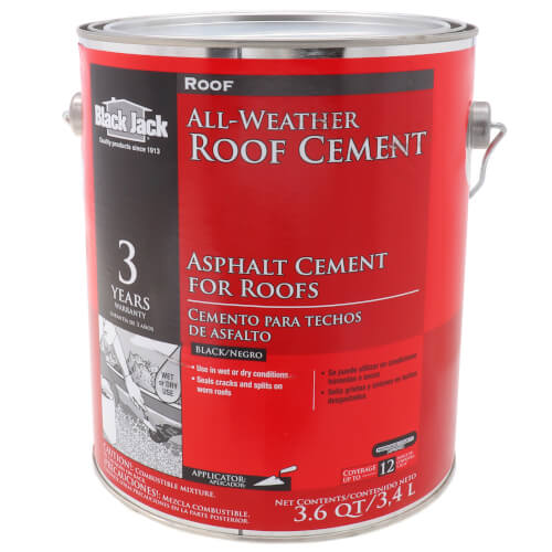 DIVERSITECH DIVERSITECH RM-1G Black Jack All Weather Roof Cement 1 Gallon