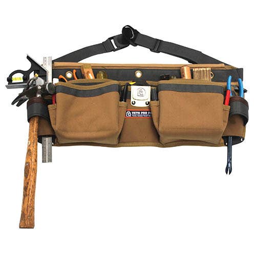VETO PRO PAC Veto Pro Pac TA-WBX Waist Tool Apron with Fastener Box Pockets