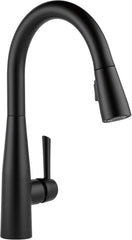 DELTA FAUCET Delta Faucet 9113-BL-DST Kitchen Faucet with Pull Down Sprayer, Matte Black