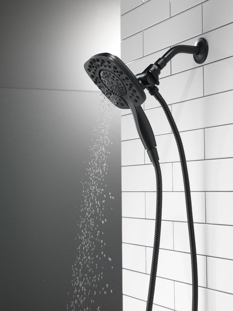DELTA FAUCET Delta Faucet 58498-BL In2ition Multi Function Hand Shower in Matte Black
