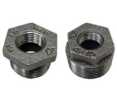 ASC ENGINEERED SOLUTIONS Anvil 318907680 2 x 1-1/2 in. Male x Female Black Malleable Iron Hex Reducing Bushing