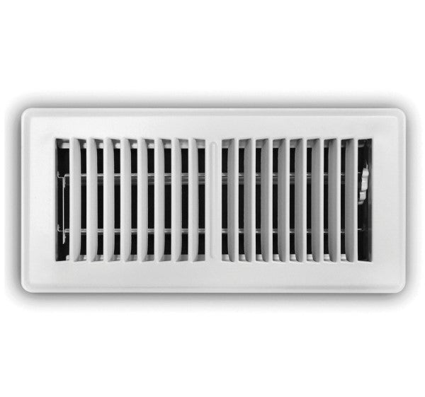 TRUAIRE TRUaire 150MW 04X08 2-Way Stamped Face Floor Register 4 x 8 in