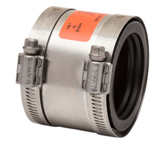 MISSION RUBBER Mission Rubber Co Inc K150 1-1/2 in. Copper, Plastic or Steel Shielded Transition Coupling