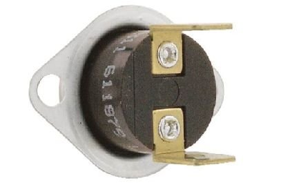 SUPCO Sealed Unit Parts Co SLS160 Thermostat Automatic Reset Rollout Switch 160 Degree F Cut Out Temperature 45 Degree Angle Replacement SLS160