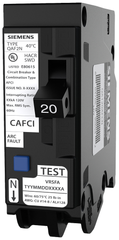 SIEMENS Siemens QA120AFCN Breaker Ckt Combination 120V 20A 1