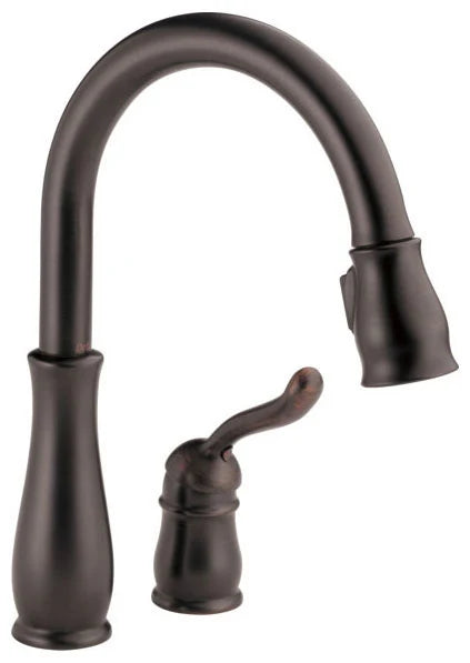 DELTA FAUCET Delta Faucet 978-RB-DST Leland Single Handle Pull-Down Kitchen Faucet Venetian Bronze