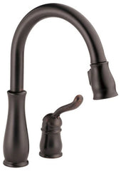 DELTA FAUCET Delta Faucet 978-RB-DST Leland Single Handle Pull-Down Kitchen Faucet Venetian Bronze