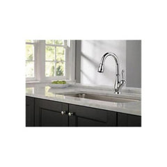 DELTA FAUCET Delta Faucet 9178-RB-DST Leland Single Handle Pull Down Kitchen Faucet with ShieldSpray Technology