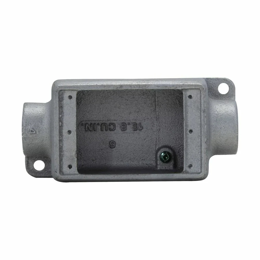 EATON Eaton FSC1 Crouse-Hinds Condulet Device Box 1/2 In NPT 2-Outlet Shallow