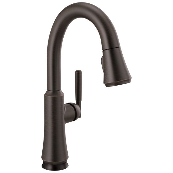 DELTA FAUCET Delta Faucet 9979T-RB-DST Bar Fct 9979T-RB-DST Coranto Sgl Hdl Pulldown Spray Touch2O