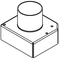 LEGRAND Wiremold 152CHA 1-1/2 Gang 2 Conduit Housing Assembly
