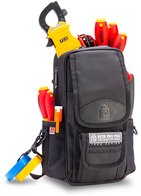 VETO PRO PAC Veto Pro Pac MB2BLACKOUT Tool Bag