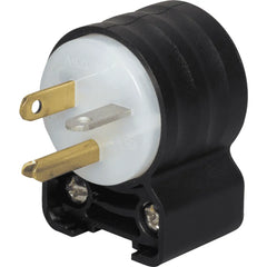 LEGRAND Pass & Seymour PS5366-SSAN Extra-Hard Use Angled Plug, 20A, 125 VAC