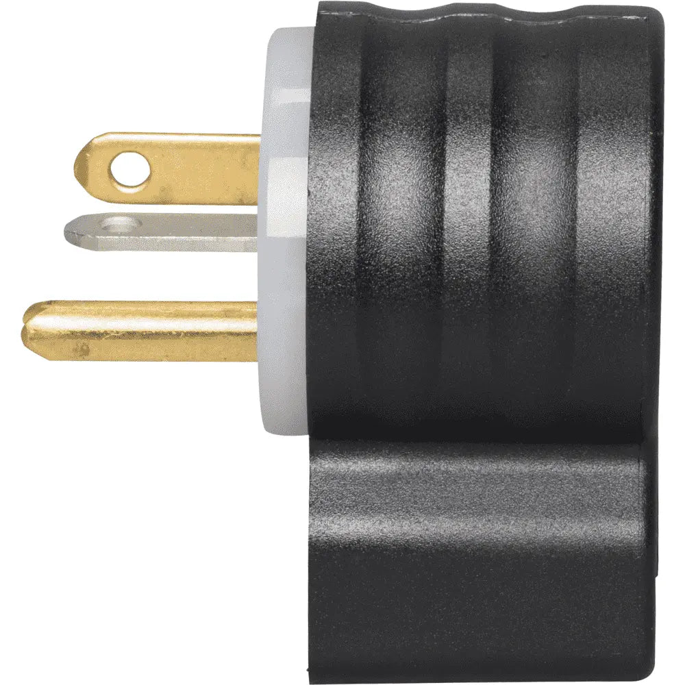 LEGRAND Pass & Seymour PS5366-SSAN Extra-Hard Use Angled Plug, 20A, 125 VAC