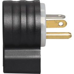LEGRAND Pass & Seymour PS5366-SSAN Extra-Hard Use Angled Plug, 20A, 125 VAC