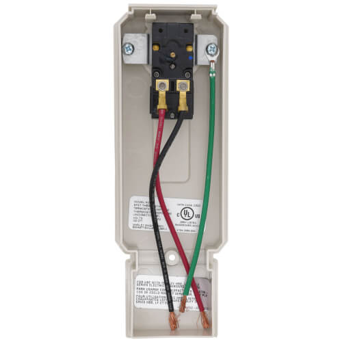 QMARK Qmark HBBT1 Single Pole Thermostat 25A 120-277V for QMark HBB Commercial Baseboard Heaters