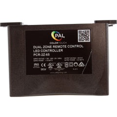 PAL LIGHTING PAL Lighting 64-PCR-2Z-65 Dual Zone 4Wire Drvr/Xformer w/Remote, 24VDC, 65W