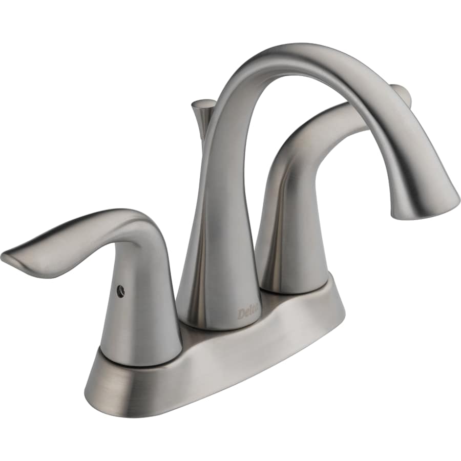 DELTA FAUCET Delta Faucet 2538-TP-DST Lahara Two Handle Centerset Bathroom Sink Faucet