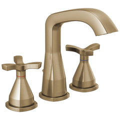 DELTA FAUCET Delta 357766-CZMPU-DST Stryke Widespread 8-16 Inch Spread 2 Helo Spoke ADA WaterSense 1.2 Gallons per Minute