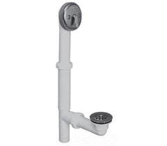 WATCO Plastics 500-TQ-ABS-CP Quick Adjust Trip Lever Bath Waste for Most Tubs 14 to 16 in. High
