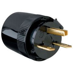 LEGRAND Legrand Pass & Seymour 5666-BK Str Bld Plug 3W 15A 250V Dead Front