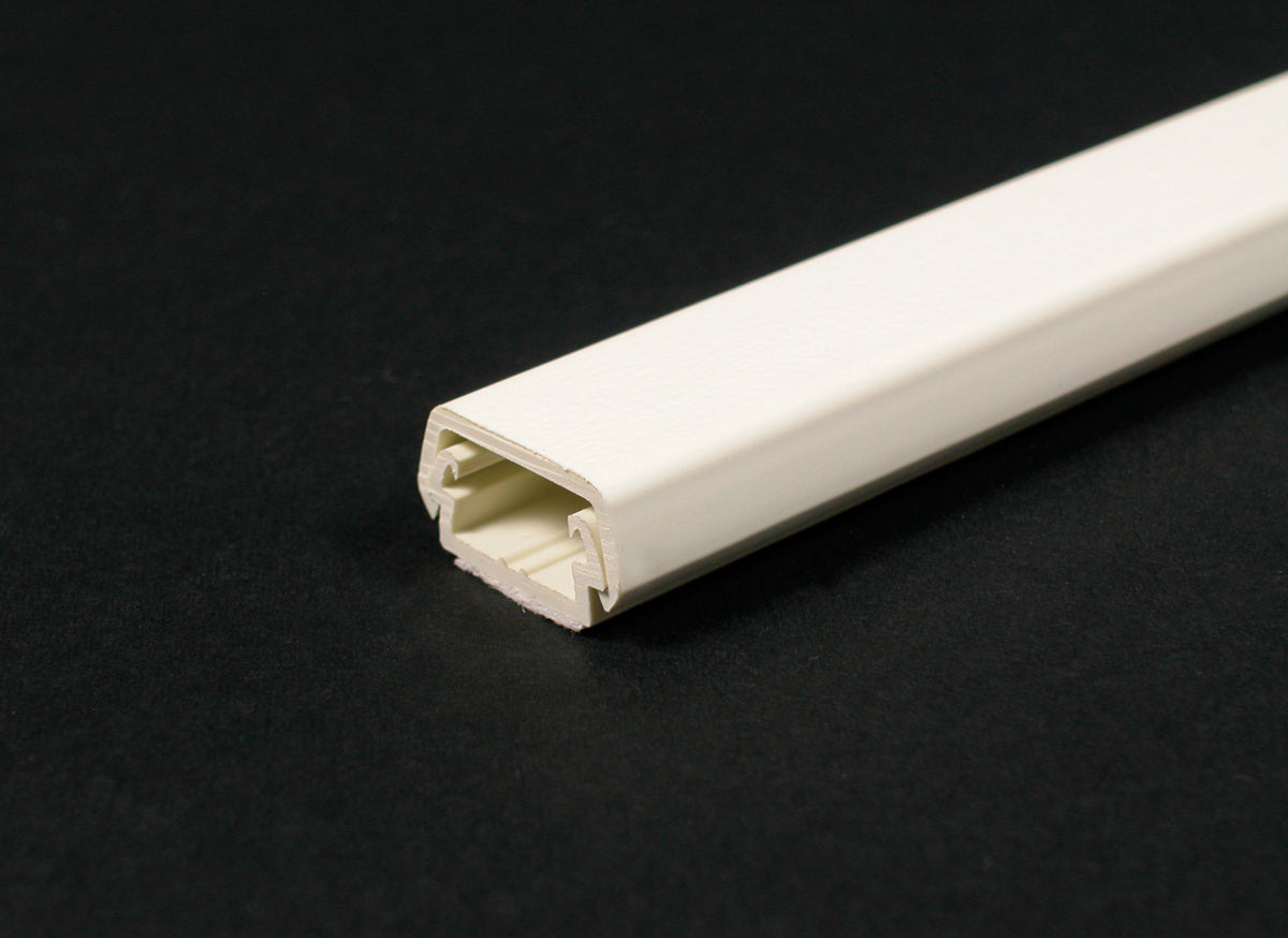 LEGRAND Legrand-Wiremold 400BAC-WH Raceway Base and Cover, Adhesive, 5 FT, .875 Width