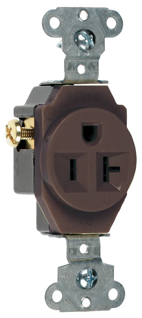 LEGRAND Pass & Seymour 5351 RECEPTACLE BL STR 125VAC 20A 2 3