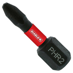 DIABLO Diablo DPH2R1P25 Driver Bit Pack of 25