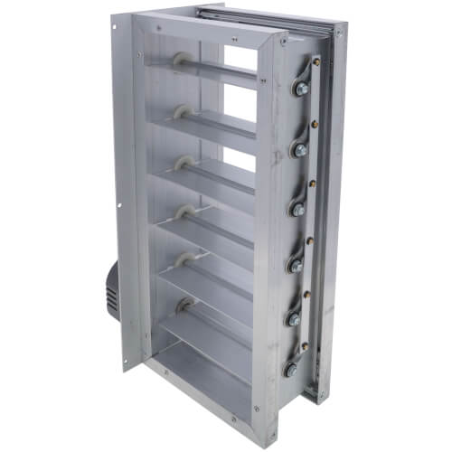 RESIDEO Honeywell Home ZD8X18TZ 8 in x 18 in TrueZONE Rectangular Parallel Blade Damper