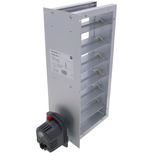 RESIDEO Honeywell Home ZD8X18TZ 8 in x 18 in TrueZONE Rectangular Parallel Blade Damper