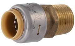 SHARKBITE SHARK UR120 1/2 x 1/2 Max Pipe to Male Pipe Thread Connector