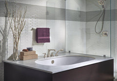 DELTA FAUCET Delta Faucet T4764 Ashlyn Roman Tub Faucet with Handshower Chrome Trim Kit Only