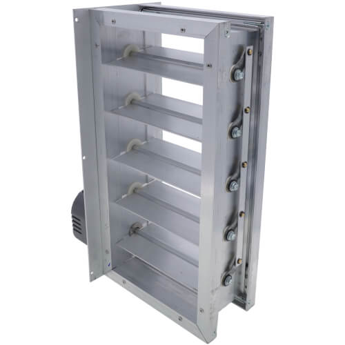 RESIDEO Honeywell Home ZD8X16TZ 8 x 16 Inch TrueZONE Rectangular Parallel Blade Damper