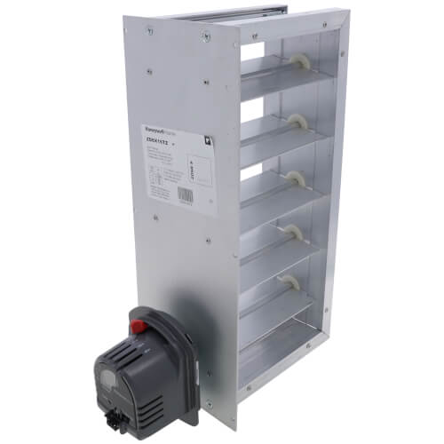 RESIDEO Honeywell Home ZD8X16TZ 8 x 16 Inch TrueZONE Rectangular Parallel Blade Damper