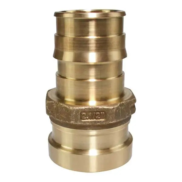 UPONOR Uponor LFP4512525 2-1/2 in. ProPEX x Copper Press Brass Adapter, Lead Free