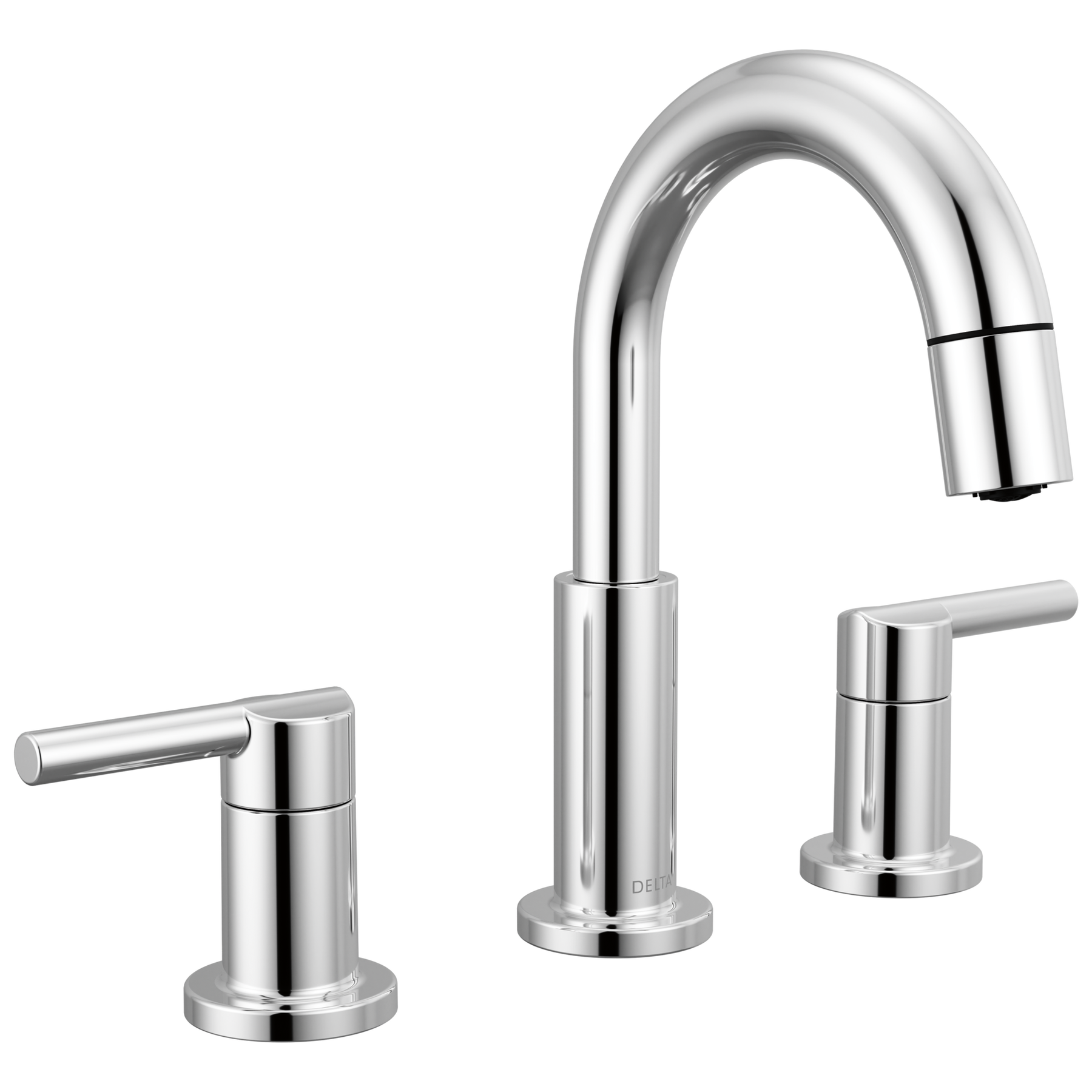 DELTA FAUCET Delta 35749LF-PD Nicoli Two Handle Widespread Pull-Down Bathroom Faucet