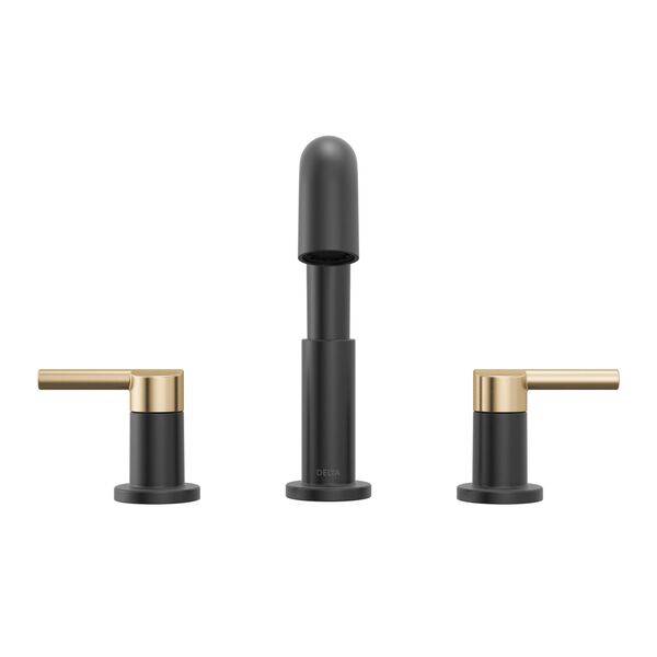 DELTA FAUCET Delta 35849LF-GZPD Nicoli Two Handle Widespread Pull-Down Bathroom Faucet