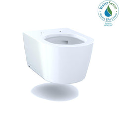TOTO Toto CT447CFG#01 Rp Wall-Hung D-Shape Dual Flush 1.28 and 0.9 GPF Toilet CEFIONTECT Cotton White