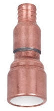 SIOUX CHIEF Sioux Chief 645X4P 1 x 1, F1807 PEX x PVC, Lead-Free, Copper, Straight, Adapter