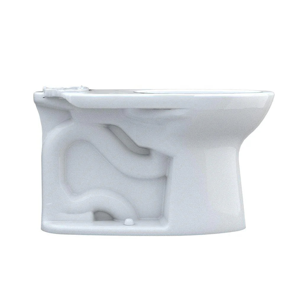 TOTO Toto C776CEGT40#01 Drake Elongated Toilet Bowl in Cotton White, Washlet+ Ready