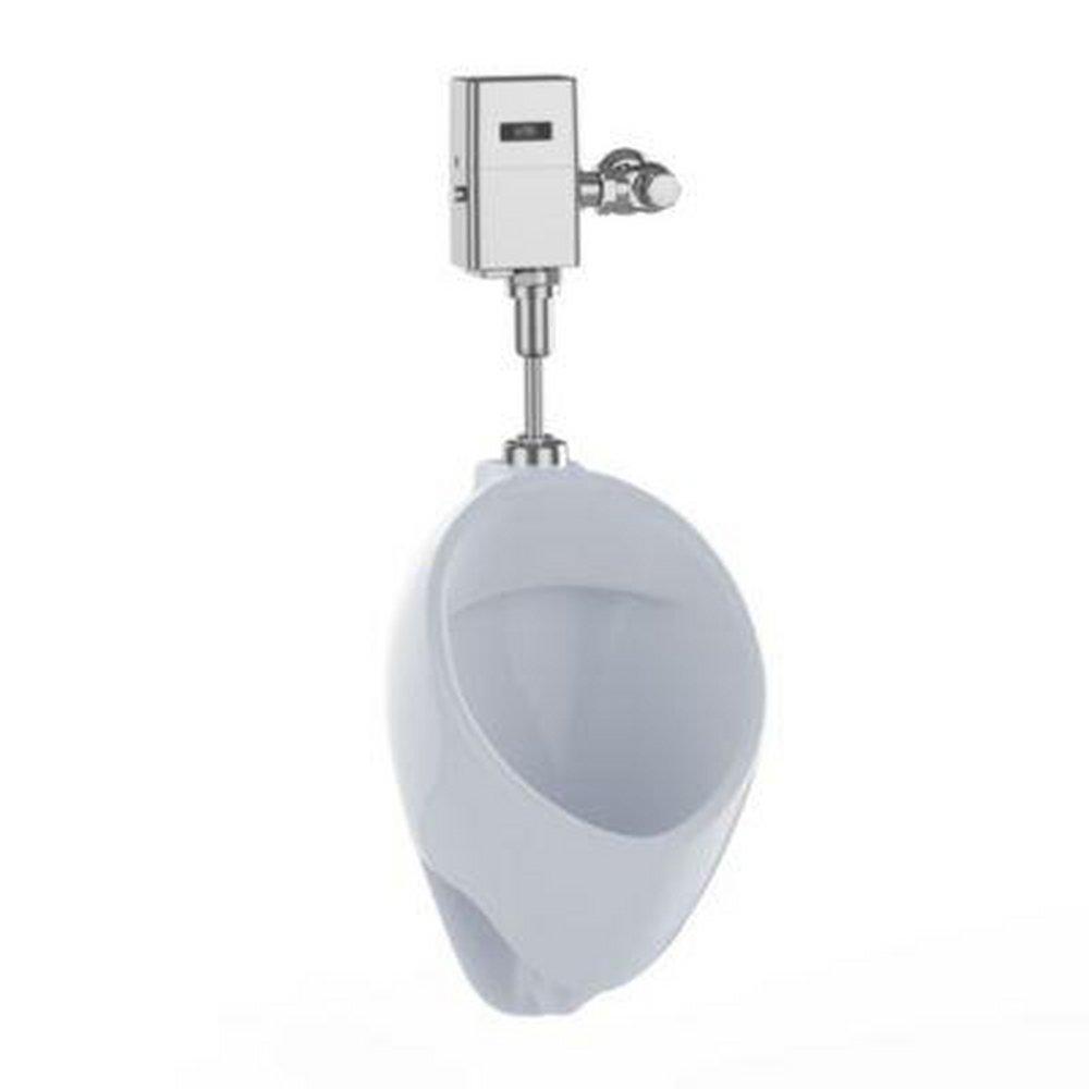 TOTO TOTO UT105UVG#01 Wash Out Urinal with Back Spud Inlet and CEFIONTECT Glaze