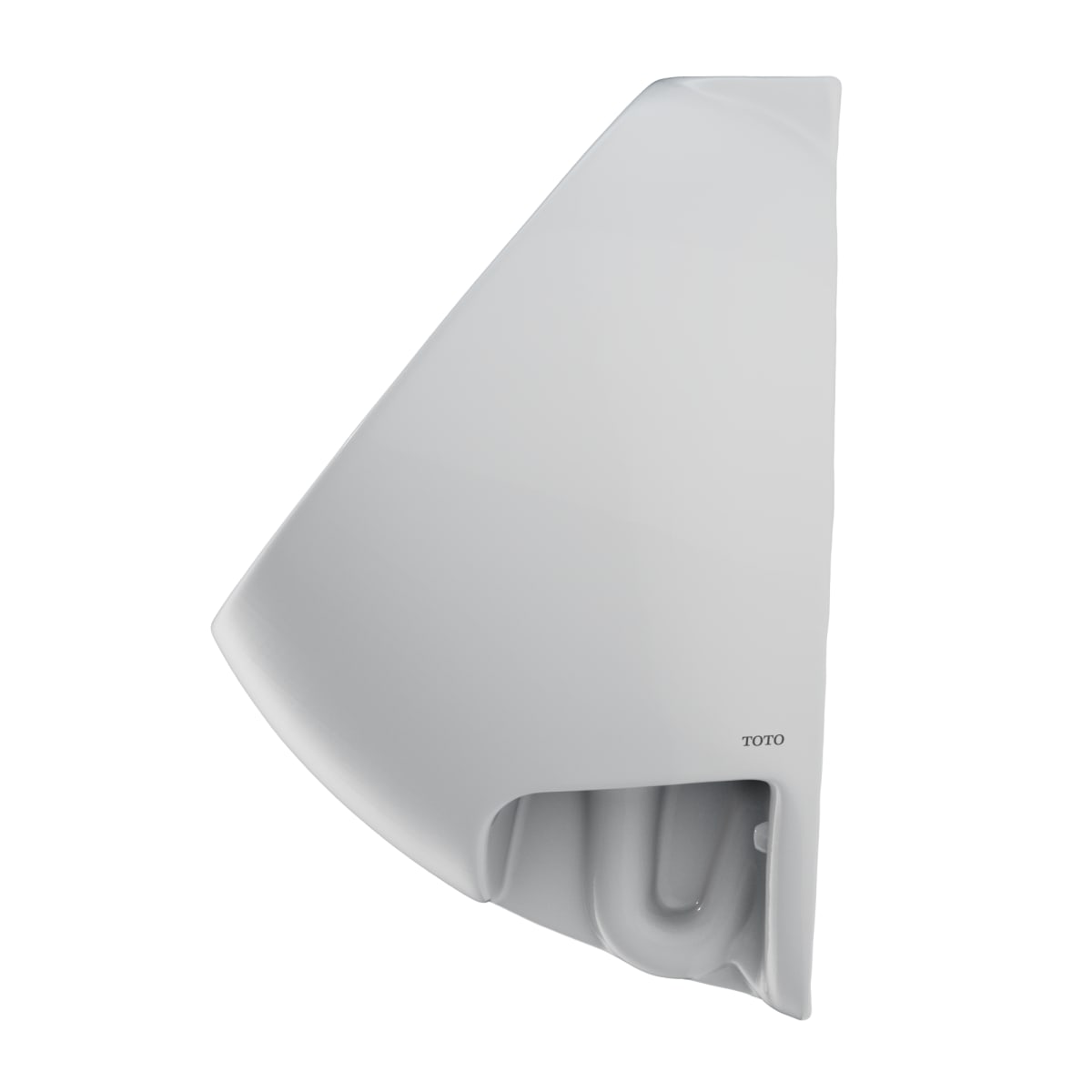 TOTO TOTO UT105UVG#01 Wash Out Urinal with Back Spud Inlet and CEFIONTECT Glaze