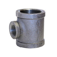 ASC ENGINEERED SOLUTIONS ASC Engineered Solutions 1XDXE.BMT TEE 1X1/2X3/4 BLK MI 150# THRD FIG 52