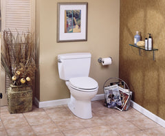 TOTO Toto C744EL#01 Eco Drake 1.28 GPF Toilet Bowl 12 Rough-In
