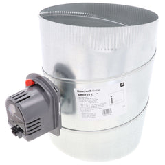 RESIDEO Honeywell Home ARD10TZ 10 Inch Round Automatic TrueZONE Damper 24V Galvanized Steel